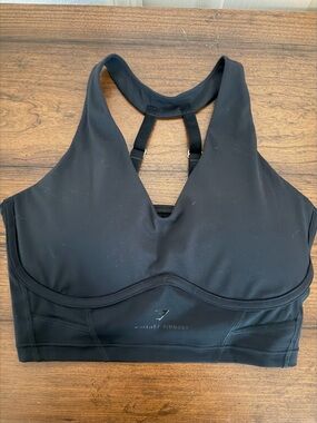 Gymshark Whitney Simmons Black Racerback Sports Bra